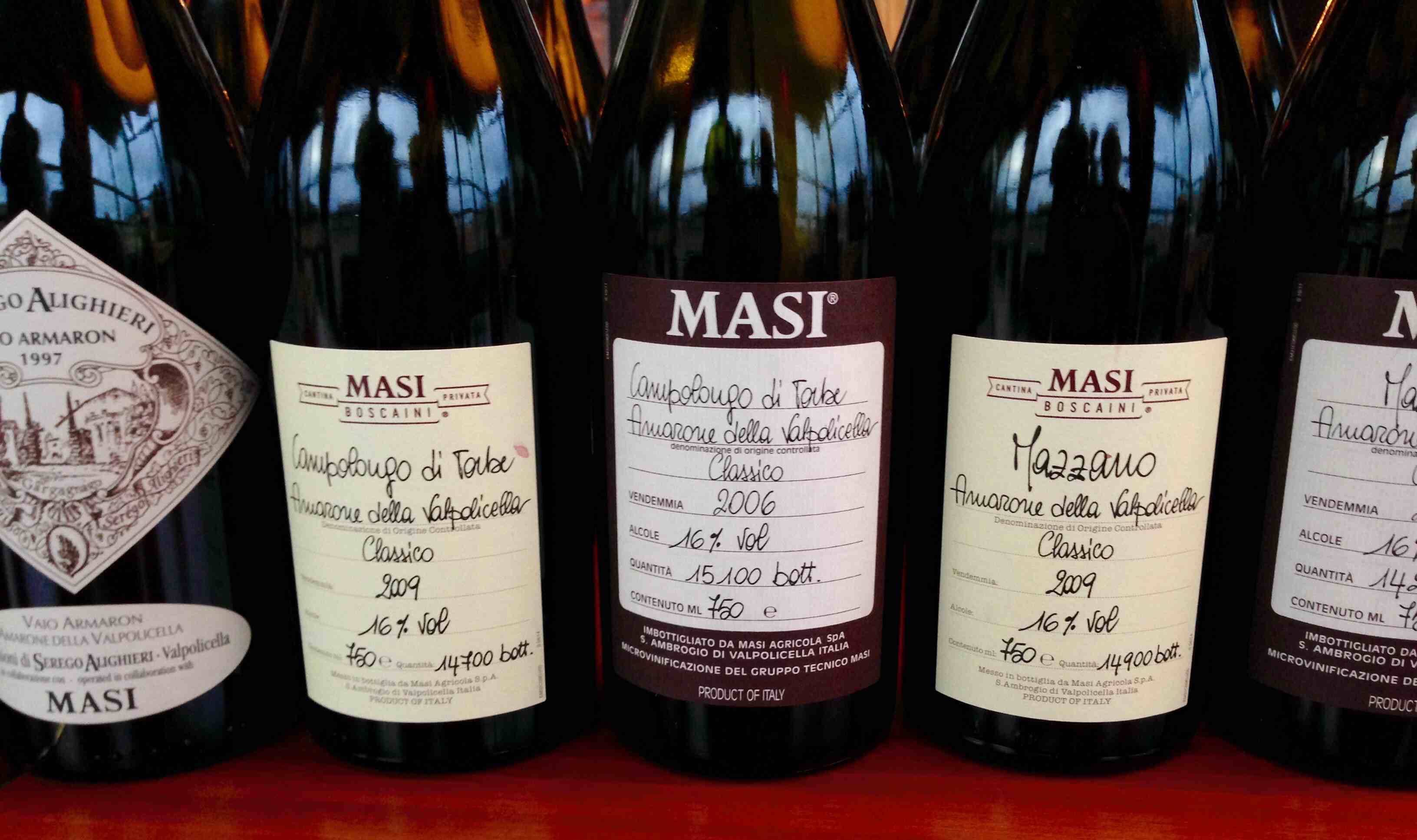 Amaroneskolan – Masi visar Amarone i Sverige.