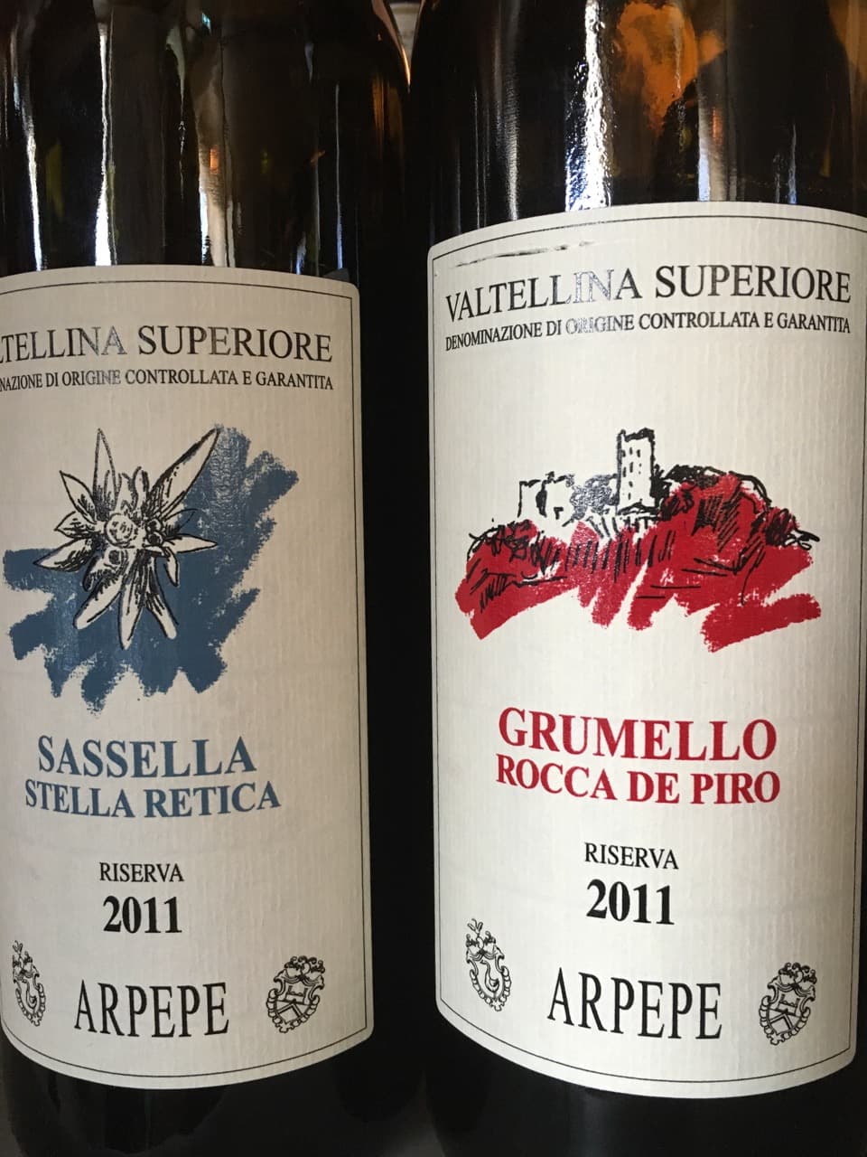 Chiavennasca – nebbiolo i Lombardiet